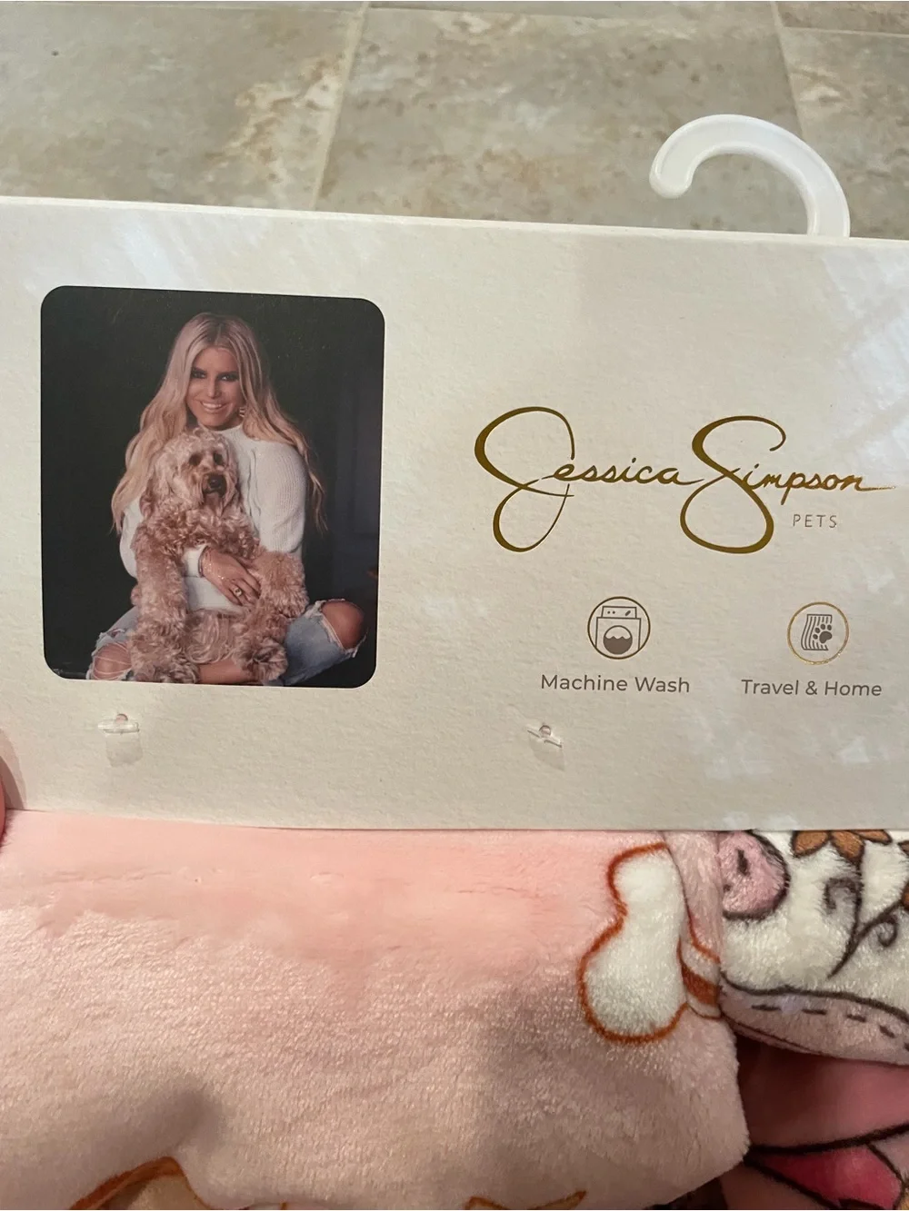 NWT Jessica Simpson Cowgirl Western Themed Two- Pack Pet Blankets